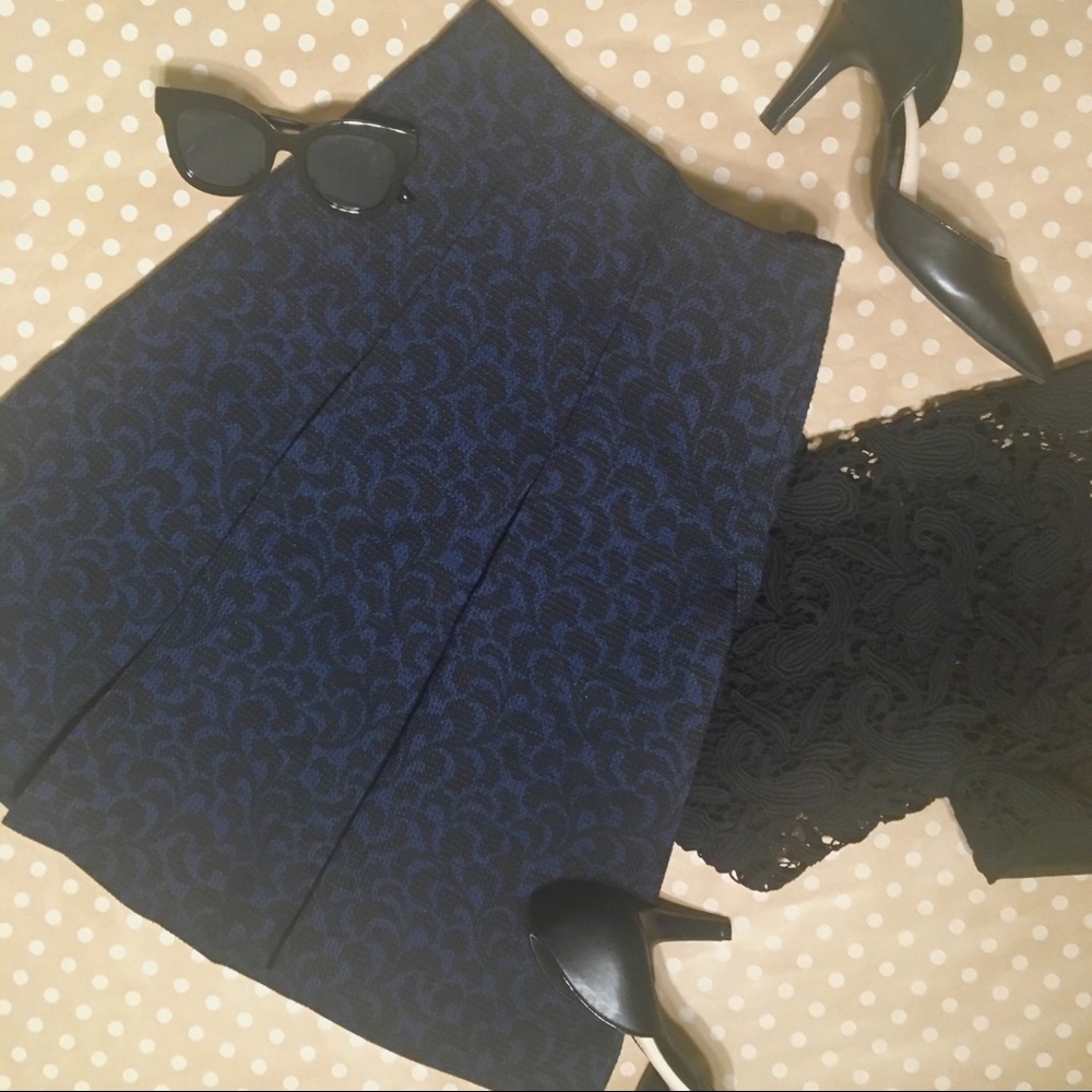 [ LOFT ] Pleated Midi Skirt - CLOSET CLOSING!